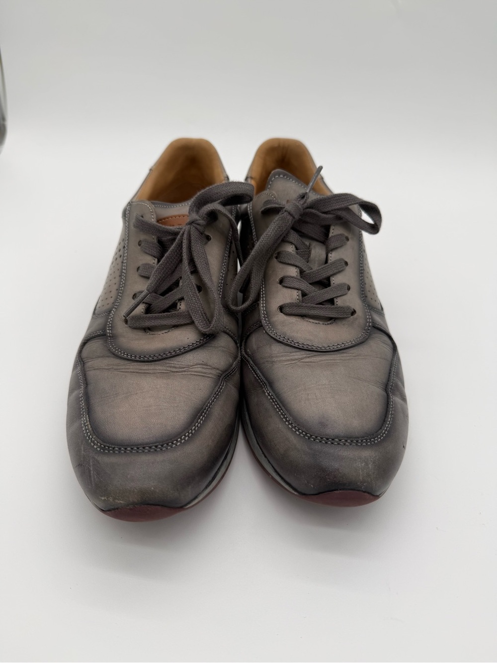 Mezlan Dress Sneakers in Gray